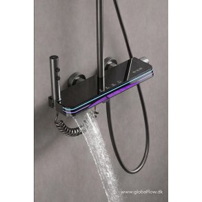 SmartFlow Digital Shower - Sort 