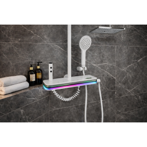 SmartFlow Digital Shower - Hvid